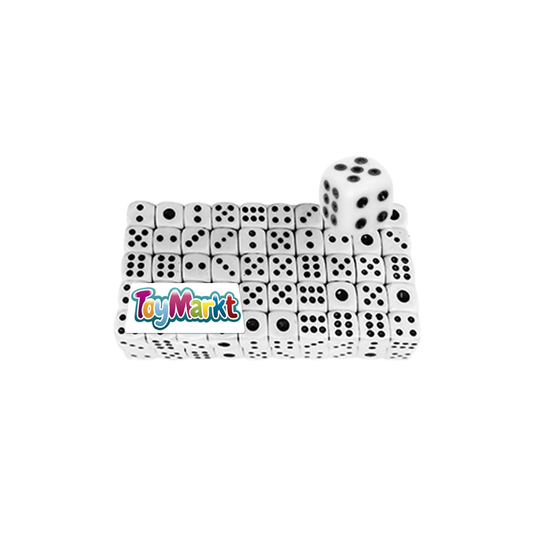 Πλαστικά Ζάρια 1 cm 100τμχ (96-617)