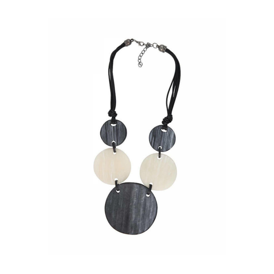 Kostibas Fashion Κολιέ Γεωμετρικό Σκοινί (1039-901M)