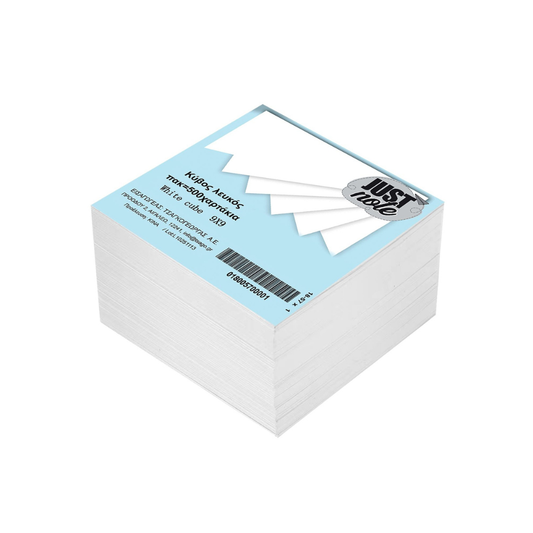 Χαρτάκια κύβος λευκός Πακέτο 500φ 9x9cm (18-57)