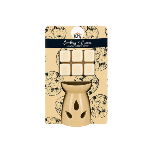 Βάση με Αρωματικό wax Melt Cookies & Cream 6 Κύβοι (22-3038)