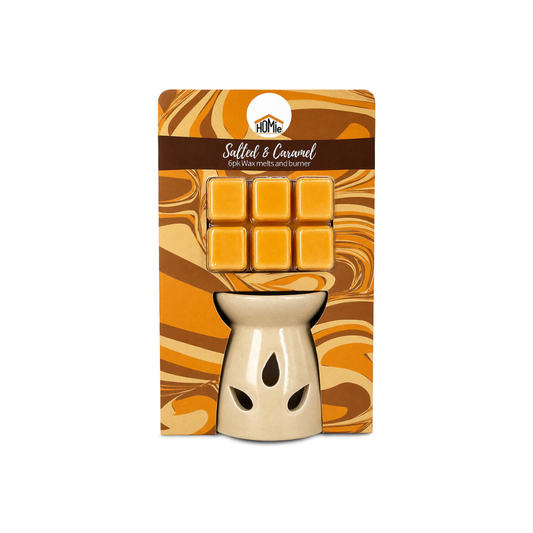 Βάση με Αρωματικό wax Melt Salted Caramel 6 Κύβοι (22-3039)