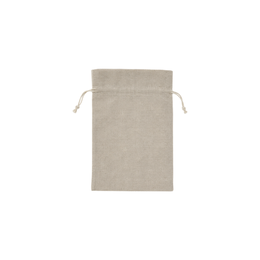 Πουγκί Βαμβακερό Φυσικό 10x12,5cm
