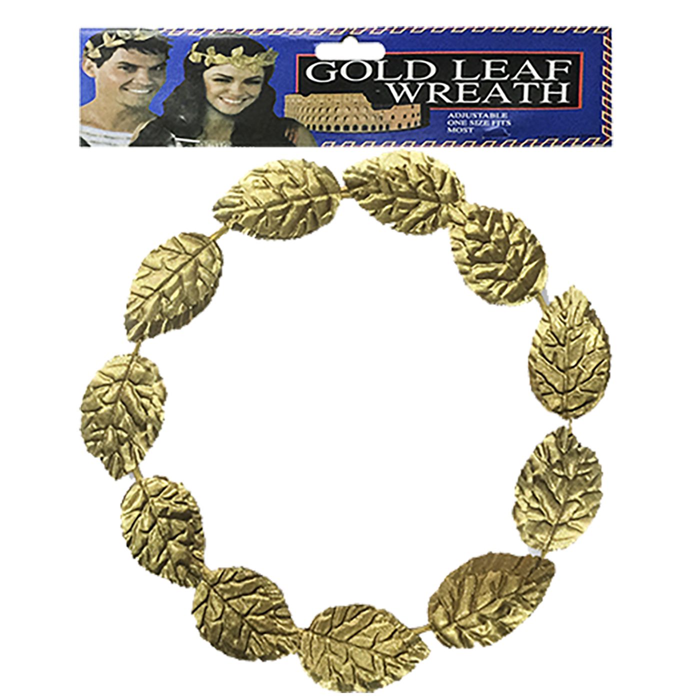 Στέμμα Καίσαρα με Χρυσαφένια Φύλλα ø19cm (3-1138)