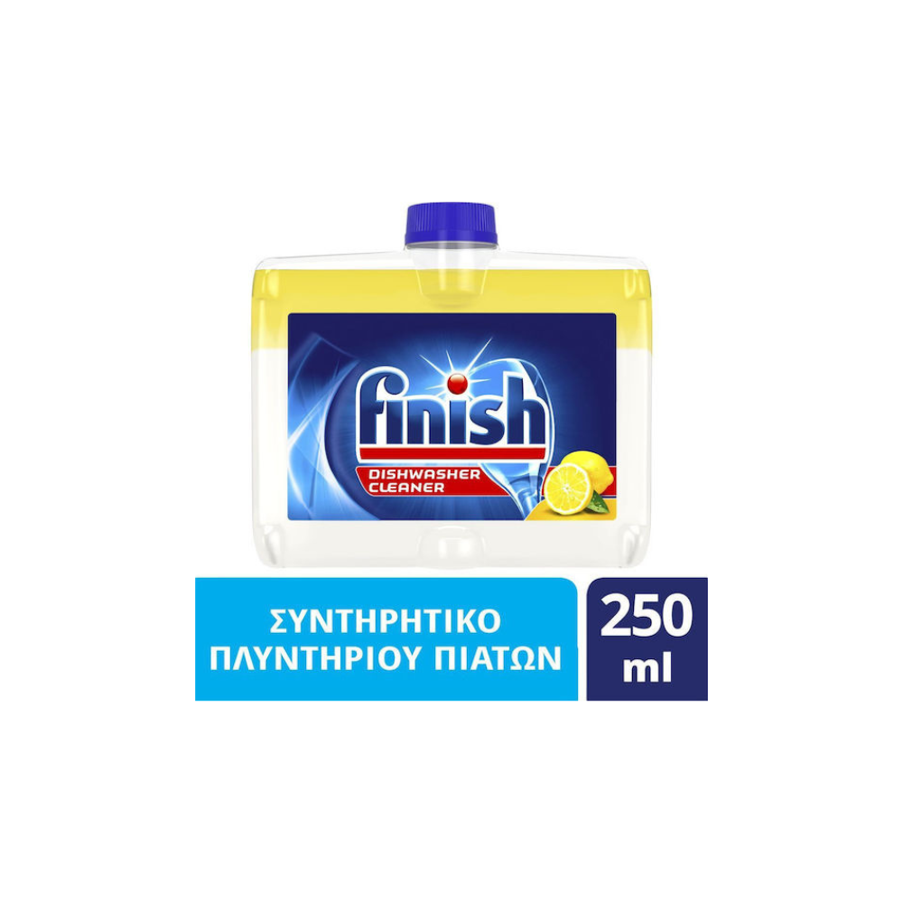 Finish Υγρό Καθαριστικό Πλυντηρίου Πιάτων με Άρωμα Λεμόνι 250ml