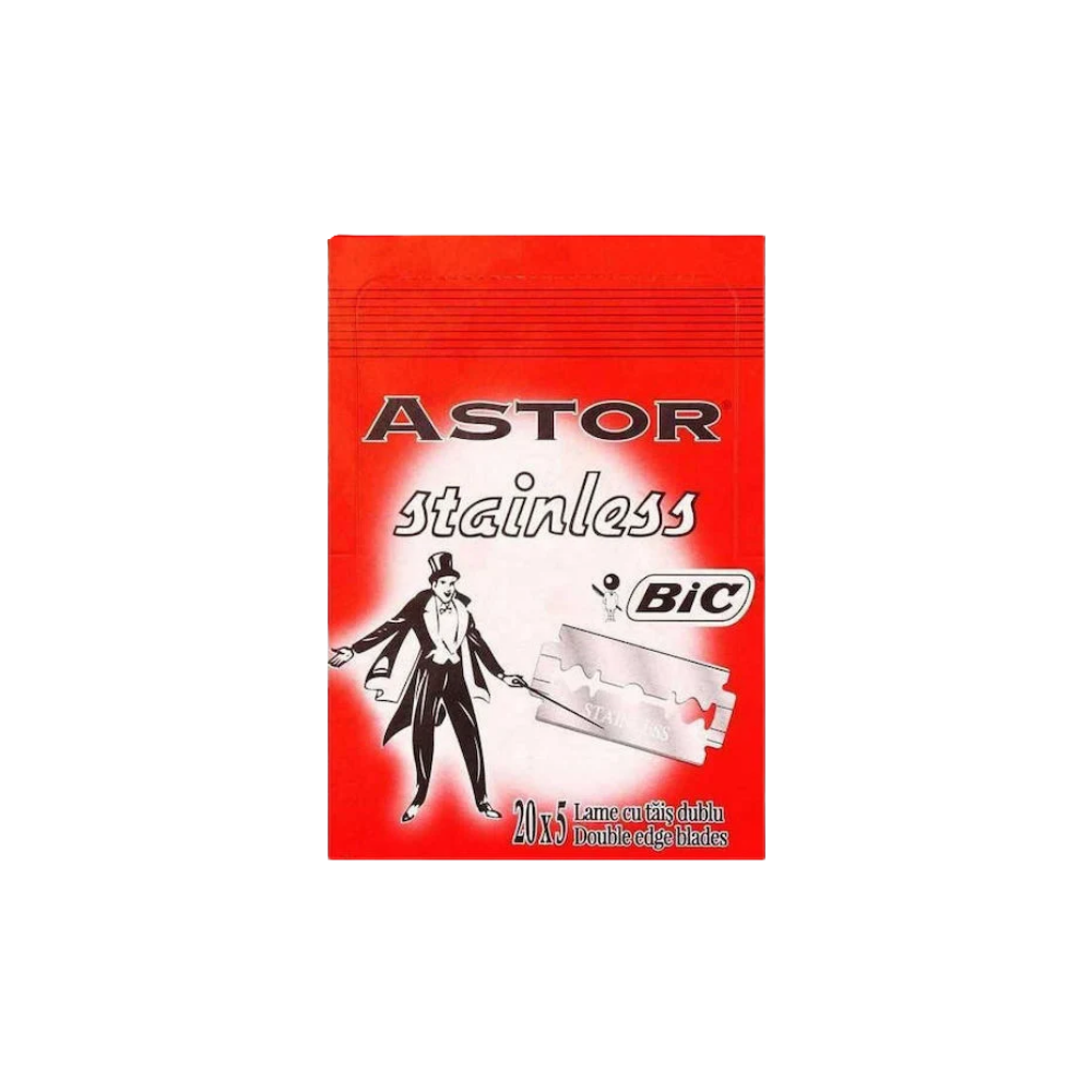 BIC Astor Stainless Ανταλλακτικές Λεπίδες 20x5 100τμχ