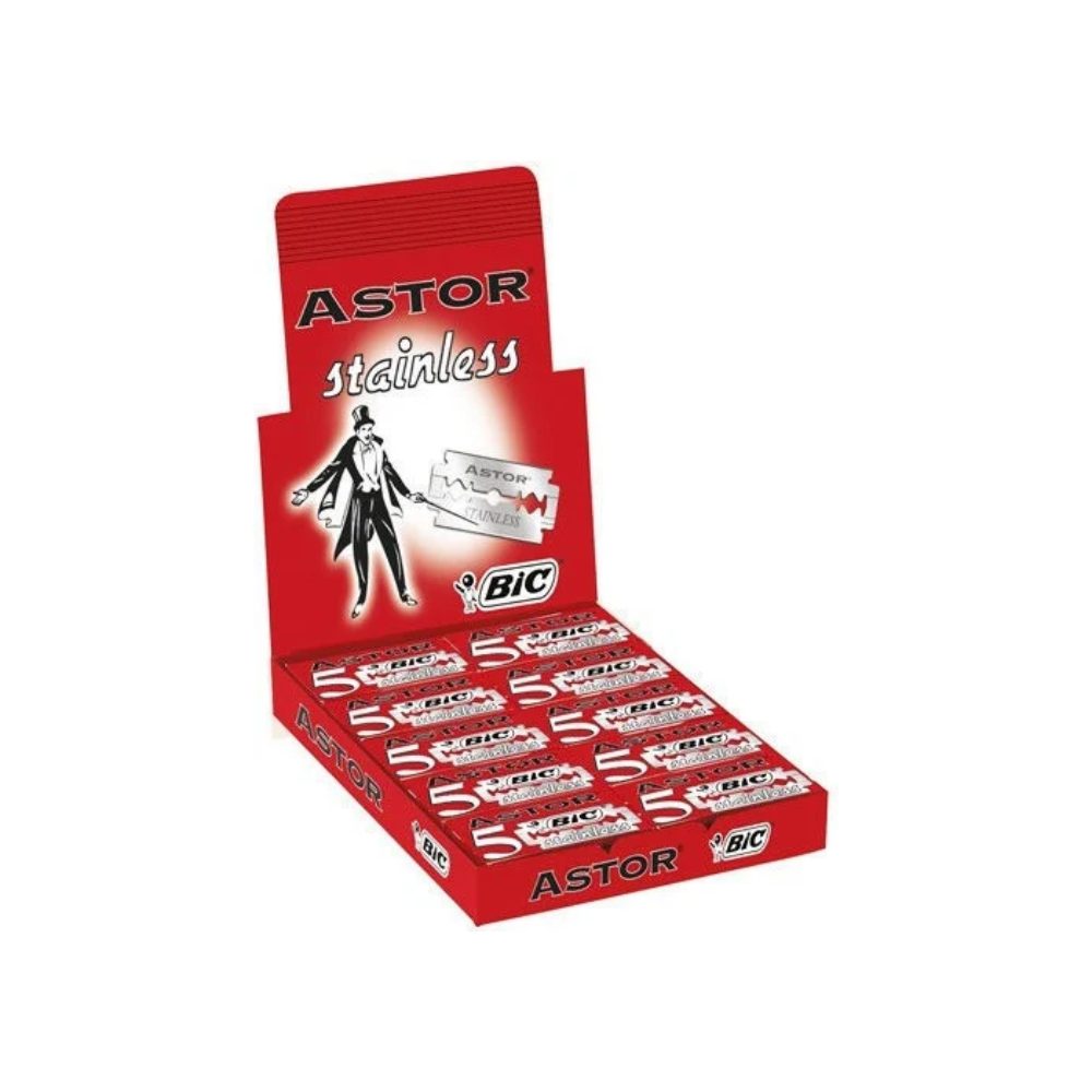 BIC Astor Stainless Ανταλλακτικές Λεπίδες 20x5 100τμχ