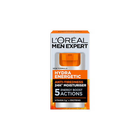L'Oreal Paris Expert Hydra Energetic 24ωρη Ενυδατική Ανδρική Κρέμα Προσώπου με Βιταμίνη C & Κολλαγόνο 50ml