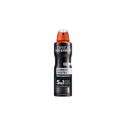 L'Oreal Paris Men Expert Carbon Protect 5 σε 1 Αποσμητικό 48h σε Spray 150ml