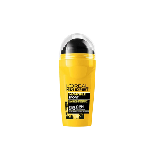 L'Oreal Paris Men Expert Invincible Sport Αποσμητικό 96h σε Roll-On 50ml