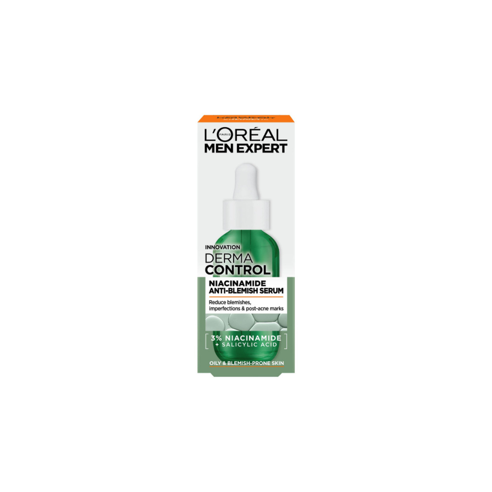 L'Oreal Paris Men Expert Derma Control Serum Προσώπου για Ακμή & Ατέλειες 30ml