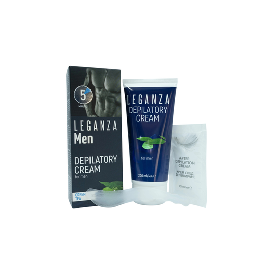 Ανδρική Κρέμα Αποτρίχωσης Σώματος με Πράσινο Τσάι για Ευαίσθητες Επιδερμίδες 225ml