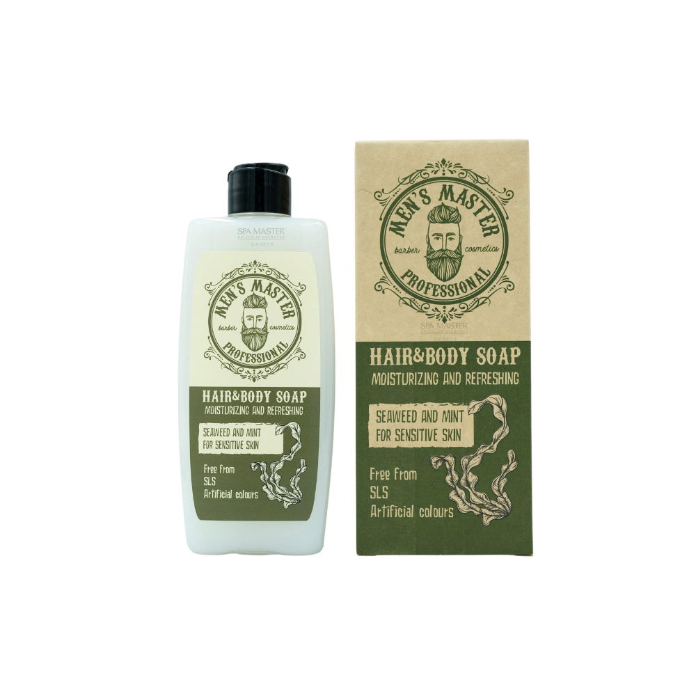 Men's Master Hair & Body Soap Αφρόλουτρο για Άνδρες για Μαλλιά & Σώμα 260ml