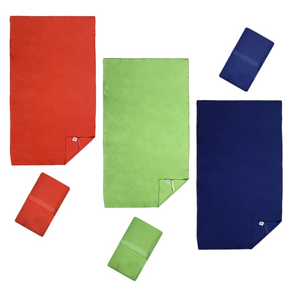 Πετσέτα Θαλάσσης Suede Μικροίνες 85x160cm μπλε σκούρο (42-2710)