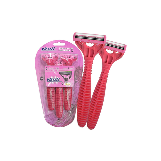 4teen-4ty Ξυραφάκι Σώματος μιας Χρήσης με 3 Λεπίδες & Λιπαντική Ταινία (23-21)