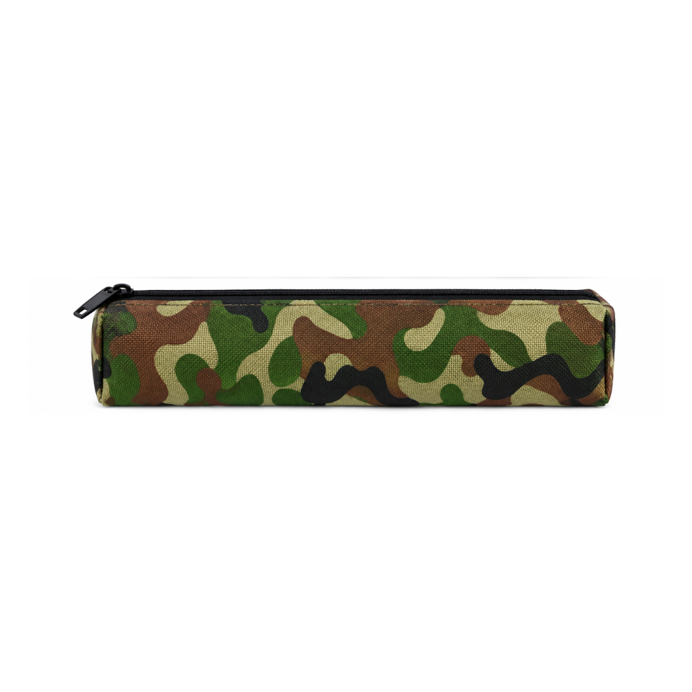 Κασετίνα Army Παραλλαγής Ορθογώνια Πράσινο 19x5x4cm (50-2937)