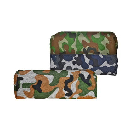 Κασετίνα Army Παραλλαγής Ορθογώνια Λευκό 19x5x4cm (50-2937)
