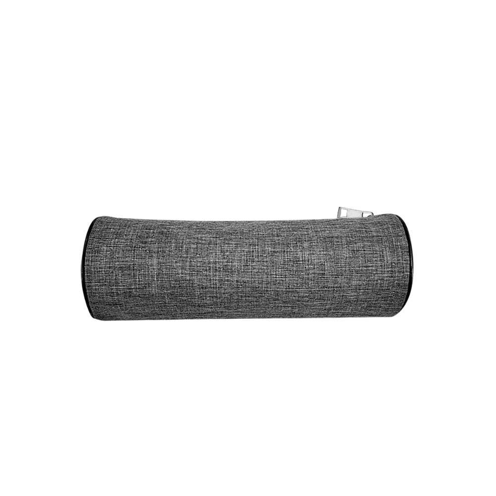 Κασετίνα Βαρελάκι Γκρι 22x8cm (50-3588)