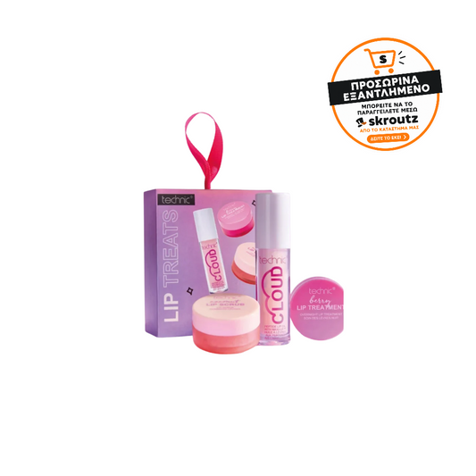 Technic Lip Treats Σετ Περιποίησης για Ενυδάτωση & Σύσφιξη 3τμχ