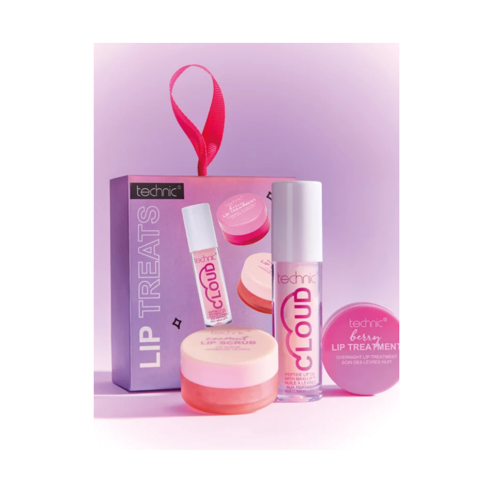 Technic Lip Treats Σετ Περιποίησης για Ενυδάτωση & Σύσφιξη 3τμχ