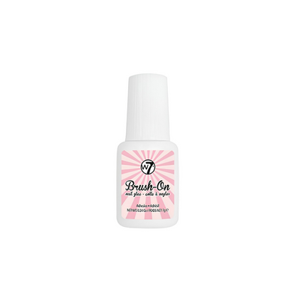 W7 Brush-On Nail Glue Κόλλα για Τεχνητά Νύχια με Πινέλο 7g