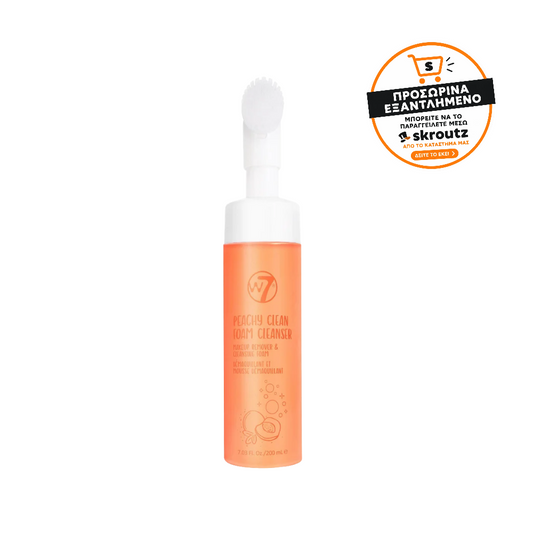 W7 Peachy Clean Foam Cleanser 200 ml