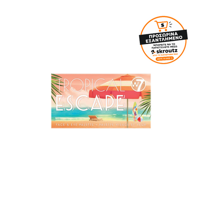 W7 Tropical Escape – Face & Eye Palette
