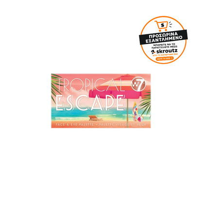 W7 Tropical Escape – Face & Eye Palette (Sunset Edition)