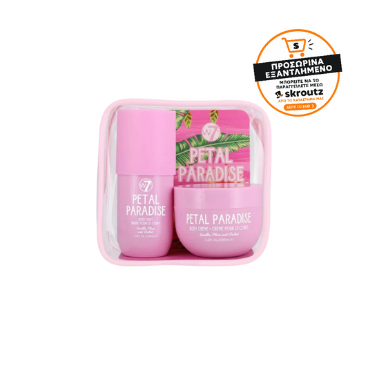 W7 Body Mist & Body Cream Travel Set - Petal Paradise