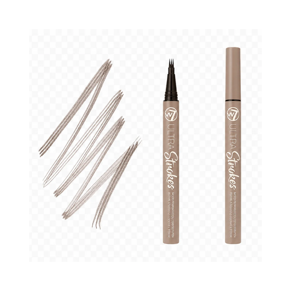 W7 Ultra Strokes Micro-Prong Liquid Brow Pen Blonde