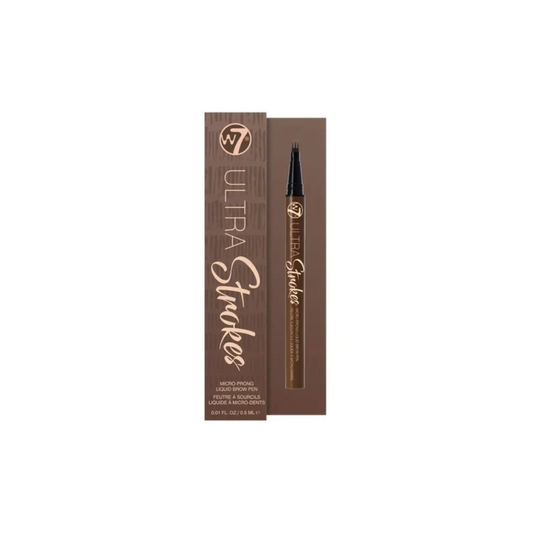 W7 Ultra Strokes Micro-Prong Liquid Brow Pen Dark Brown