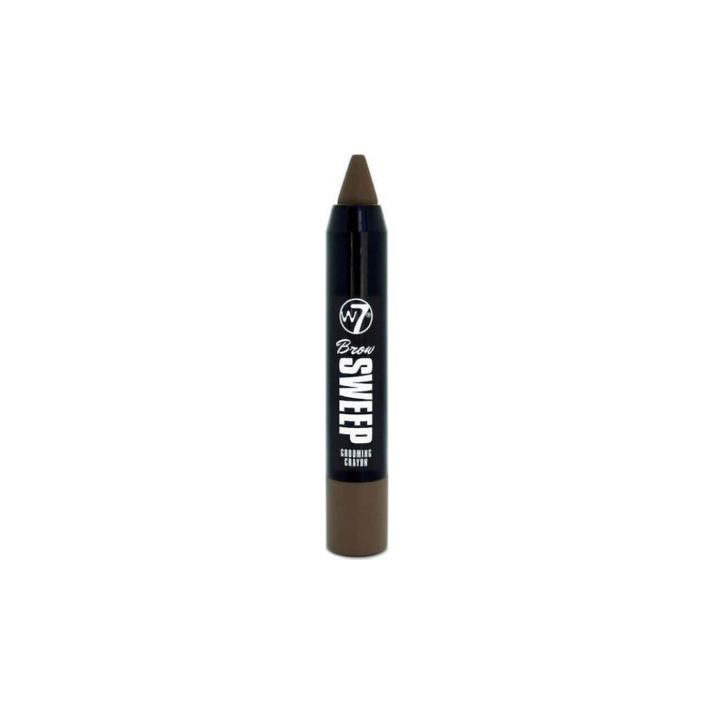 W7 Cosmetics Brow Sweep Grooming Crayon Μολύβι για Φρύδια 02 Dark Brown 3.2gr