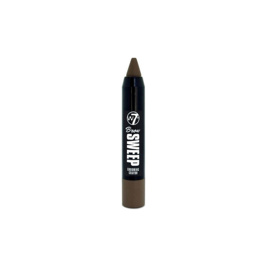 W7 Cosmetics Brow Sweep Grooming Crayon Μολύβι για Φρύδια 02 Dark Brown 3.2gr