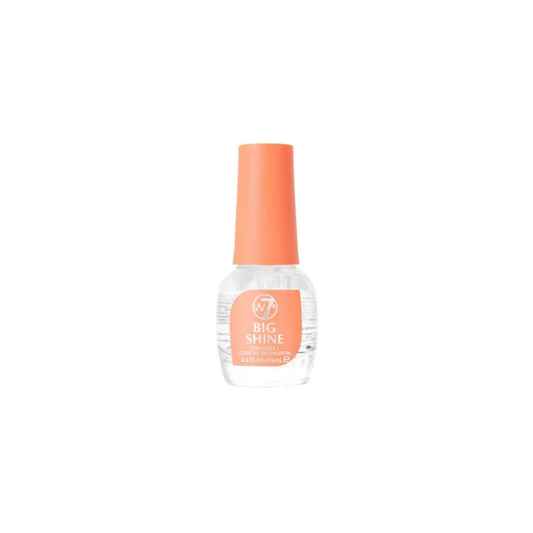 W7 Big Shine Top Coat Nail Treatment 15ml