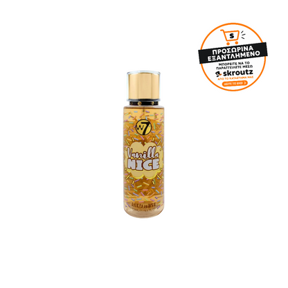 W7  Body Mist Vanilla Nice 250 ml