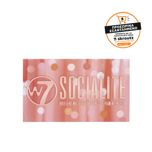 W7 Socialite Eyeshadow Palette - Παλέτα για μάτια