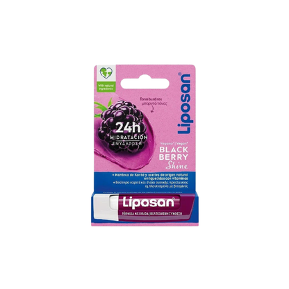 Liposan Color Lip Balm Blackberry Shine 4.8gr