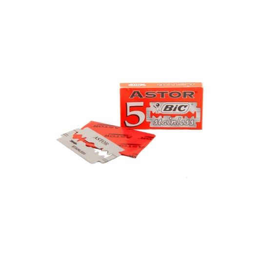 Bic Astor Stainless Ανταλλακτικές Λεπίδες 5τμχ