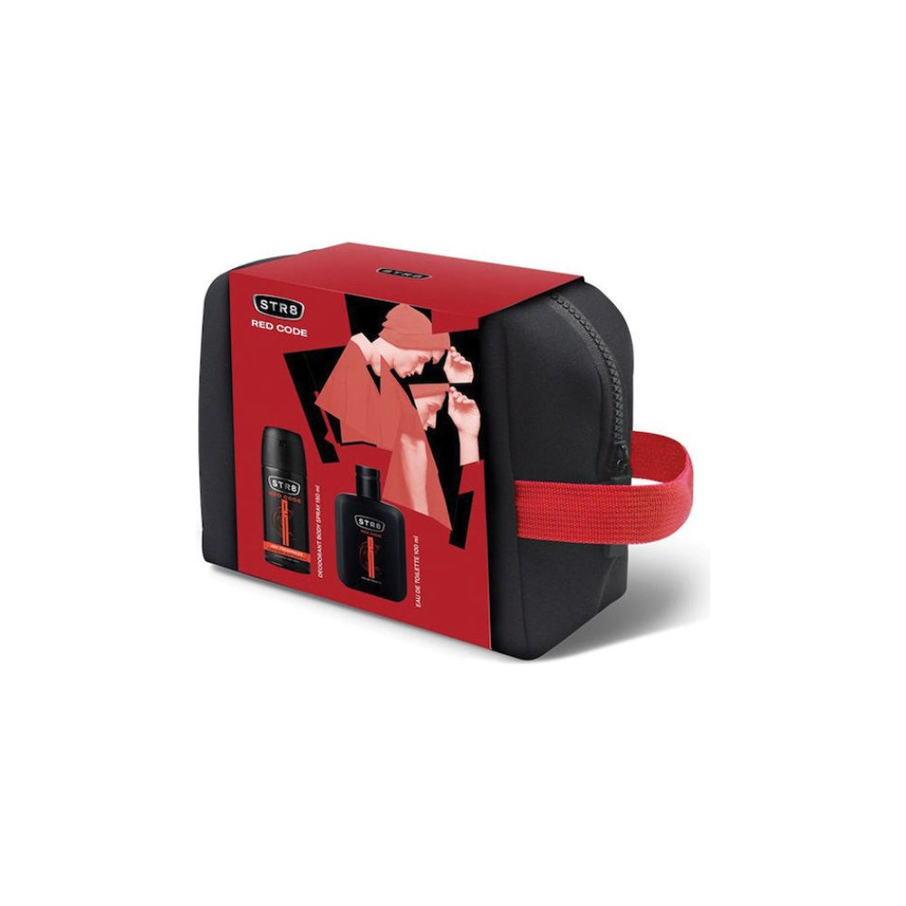 STR8 Red Code Σετ Δώρου με Νεσεσέρ