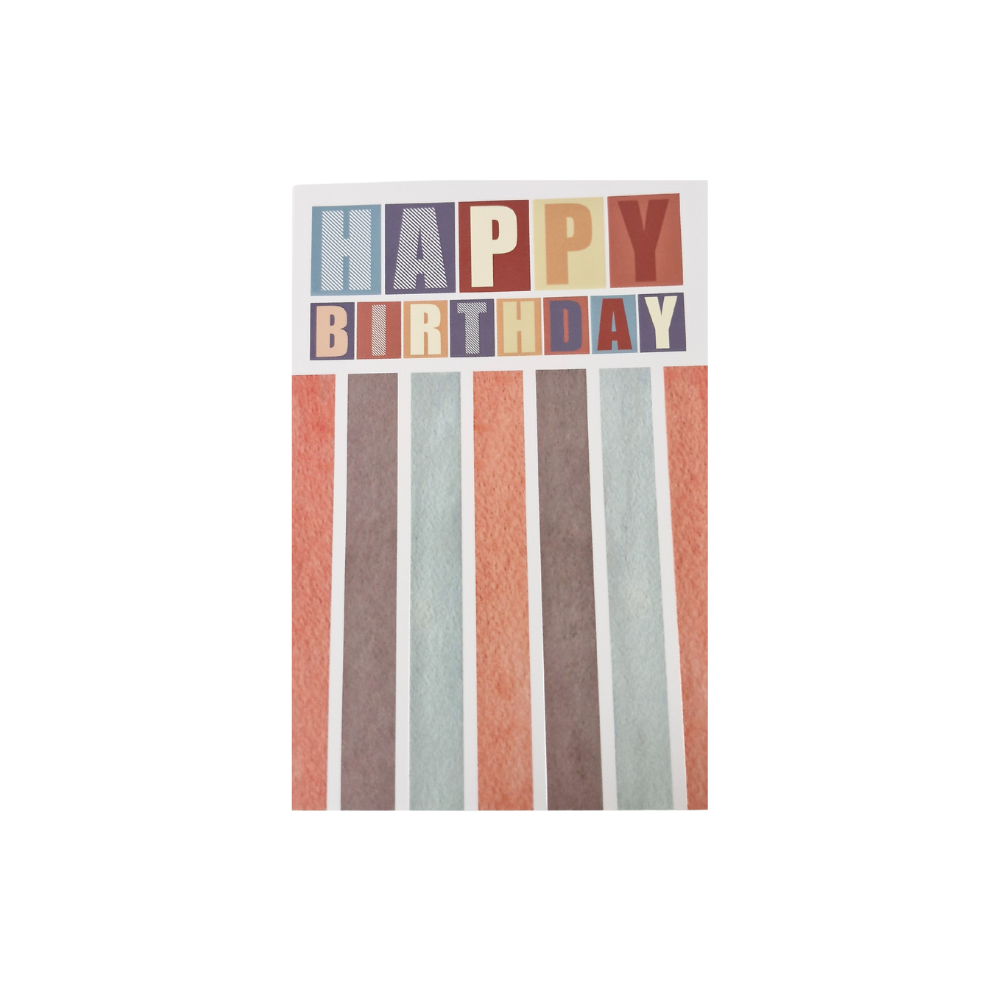 Ευχετήρια Κάρτα Happy Birthday 12x17εκ