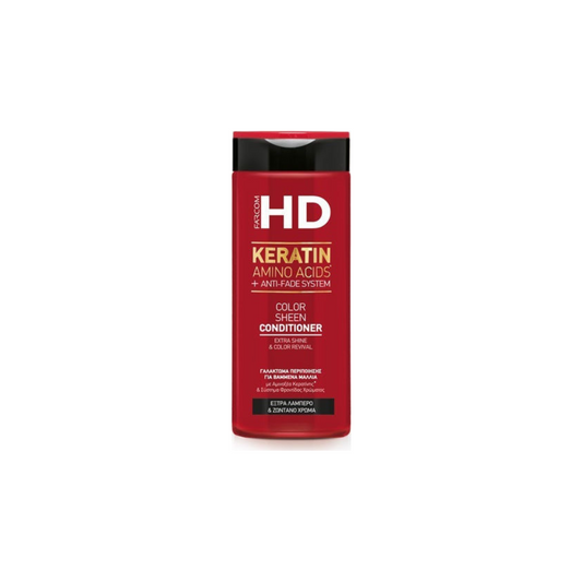 Farcom HD Keratin Amino Acids & Anti-Fade System Conditioner Αναδόμησης & Θρέψης 330ml
