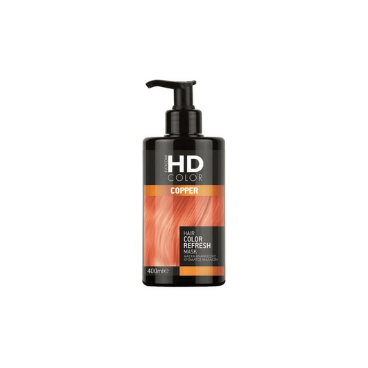 Farcom HD Hair Color Refresh Mask Προσωρινή Βαφή Μαλλιών Copper 400ml
