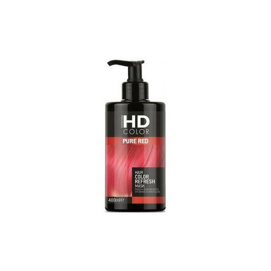 Farcom HD Hair Color Refresh Mask Προσωρινή Βαφή Μαλλιών Pure Red 400ml