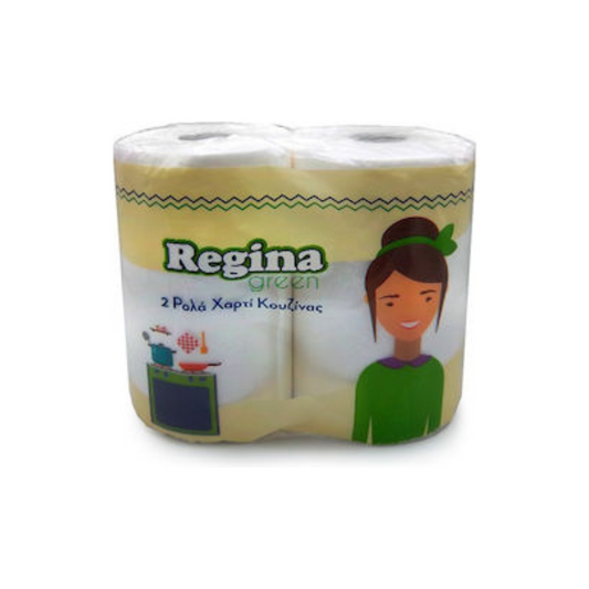 Regina Green Χαρτί Κουζίνας 2 Ρολά 185gr