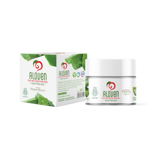 Aloe Vera Naxos Eco-Bio Ενυδατικό Gel Προσώπου με Aloe Vera 50ml