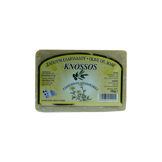 Knossos Soap Olive Oil Soap Μπάρα Σαπουνιού Χαμομήλι 100gr