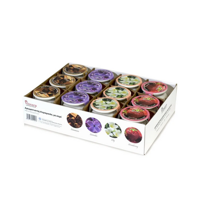 VIOSARP Κεραμικός Αρωματιστής με Αρωματικό Κερί Wax Melt 9g Φράουλα