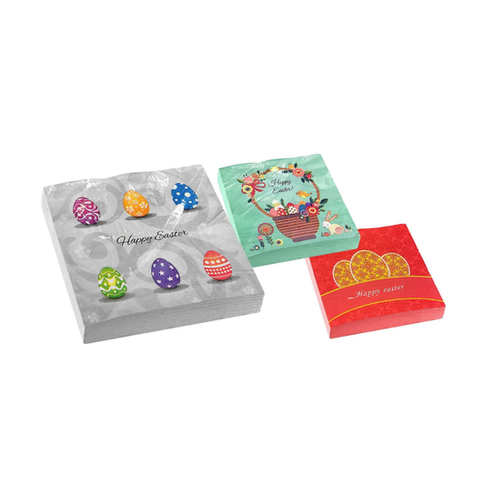 Bunny's Χαρτοπετσέτες Πασχαλινές 20τεμ 34x34cm (931498)