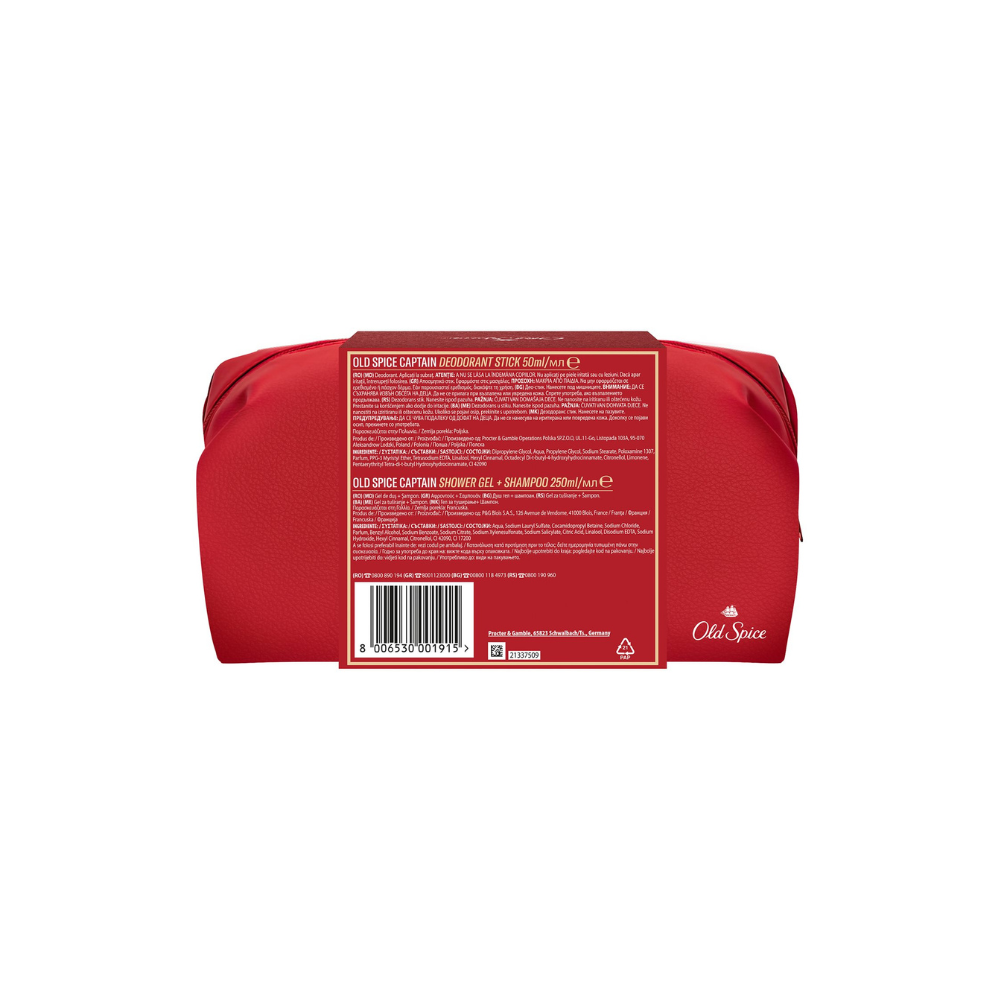 Old Spice Captain Σετ Περιποίησης για Καθαρισμό Σώματος σε Νεσεσέρ