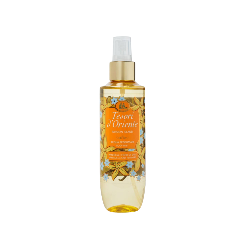 Tesori d'Oriente Body Mist Passion Island Vanilla & Fleur de Sel 200ml