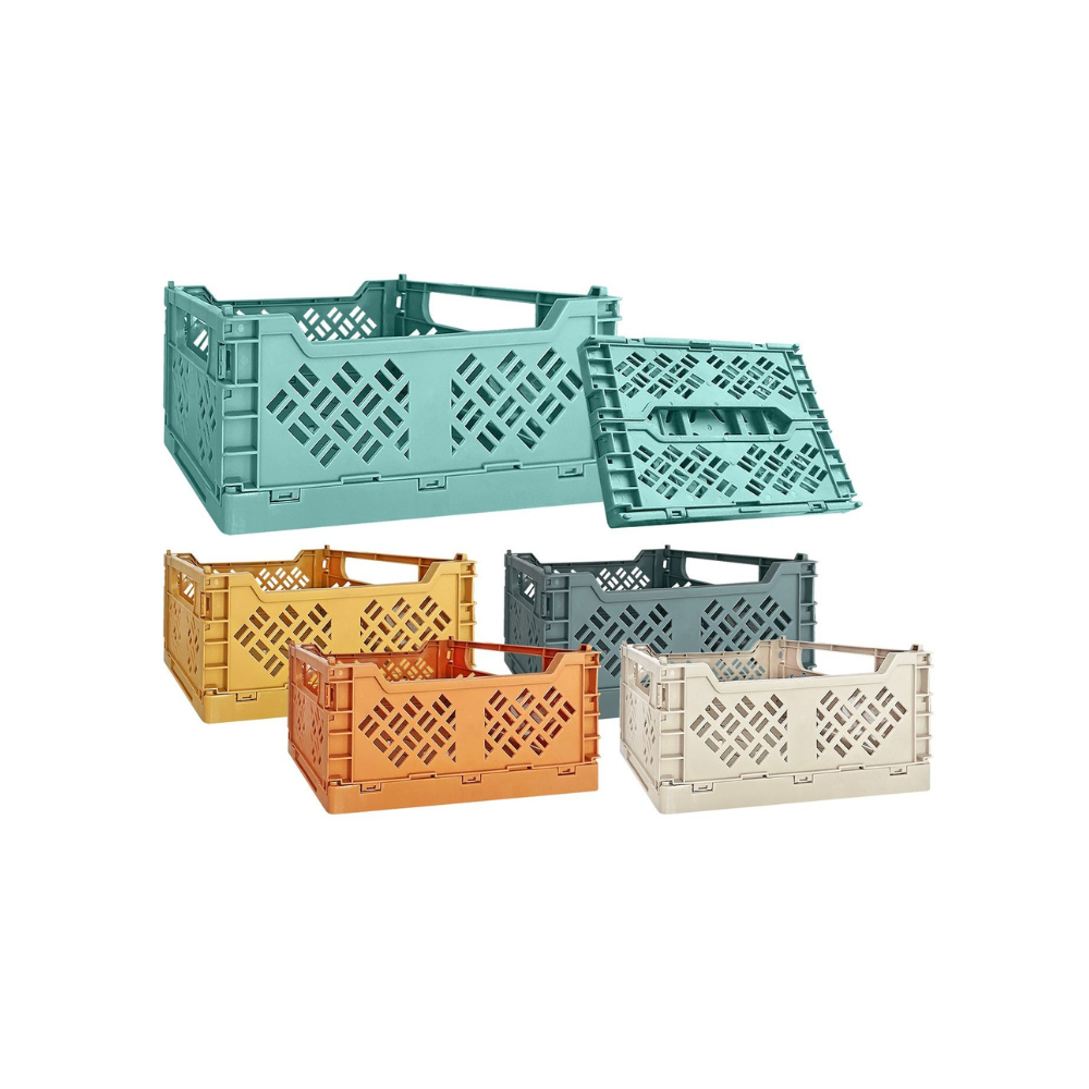 Κουτί Πλαστικό Αποθηκευτικό Πτυσσόμενο 20x13,5x8,5cm (81-1092)